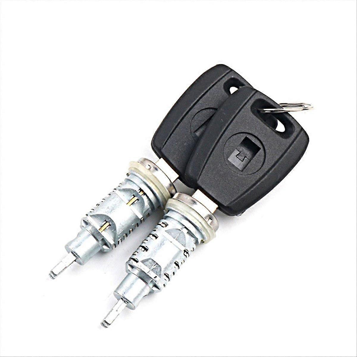Replacement Auto Full Set Door and Ignition Lock Cylinder for 