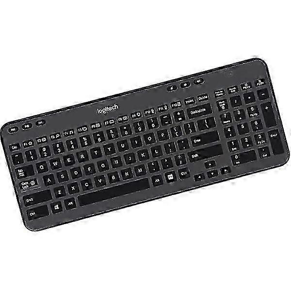 Keyboard Cover for Logitech K360 Wireless Keyboard, Logitech Mk360 Keyboard Cover, Logitech Mk360 K360 Keyboard Accessories - Black.