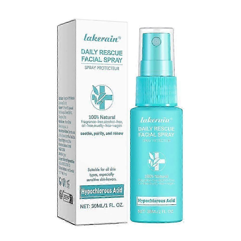 Hypoklorsyrespray for ansiktet, daglig redningsspray for ansiktet, 30 ml