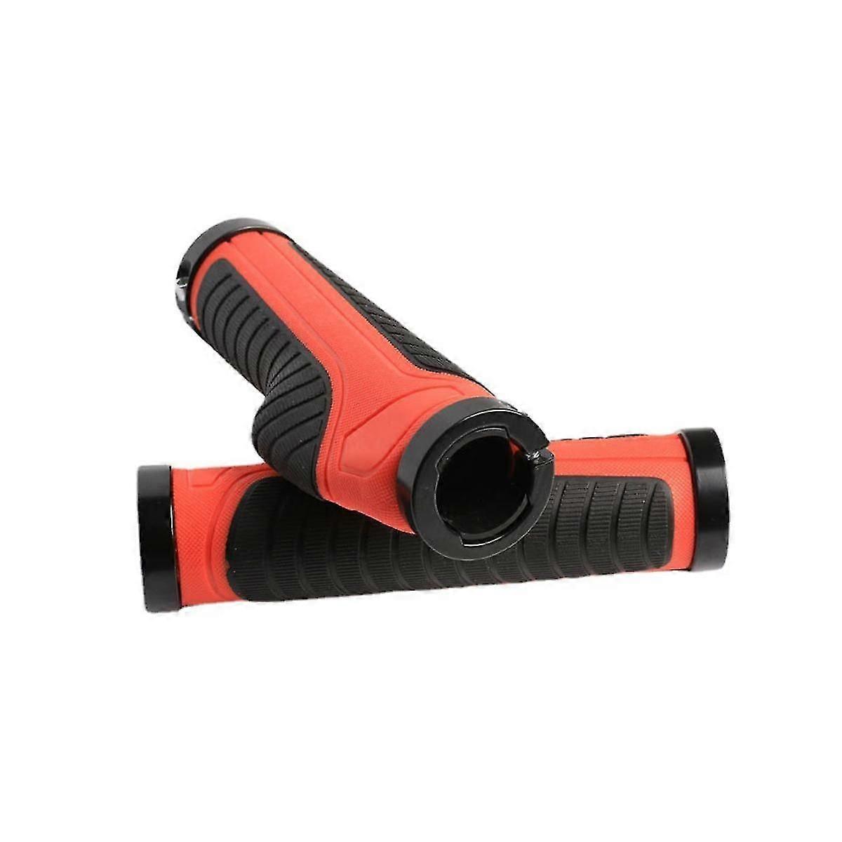 Mountain Bike Both Sides Locking Handlebar Grips Ergonomic Handlebar Grips Anti-skid Handlebars Cyc
