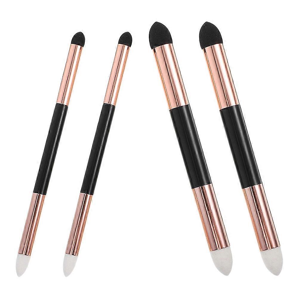 Sketch Drawing Tools: 4Pcs Double Headed Washable Rubbing Sponge Brush For Professional Artists Indoor Art Multi Color Blending Tool