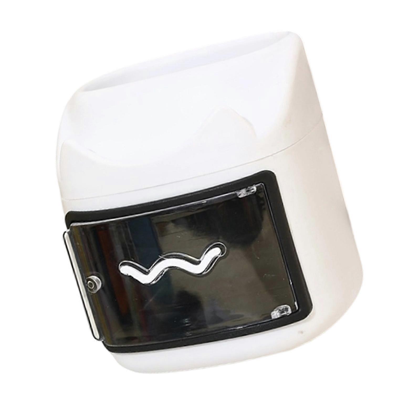 Multifunctional Desk Organiser Space Saving Plastic Pen Cup Storage Container with Phone Stand For Pens And Small Item  White