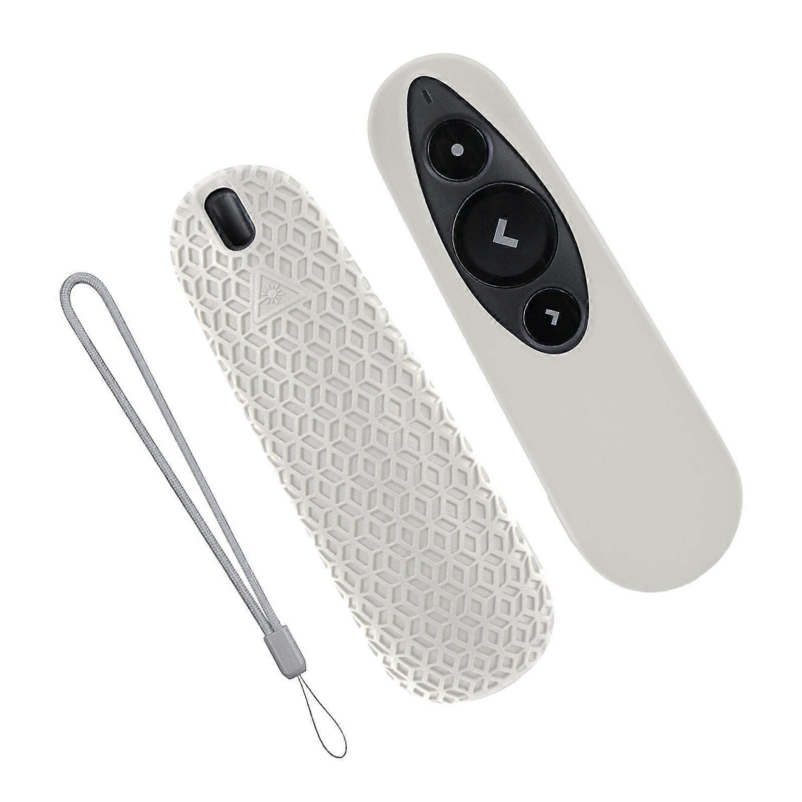 Practical Silicone Skin Presenters Case for Presentation Devices Nonslip Grip Protective Shell Colorful Selection  White