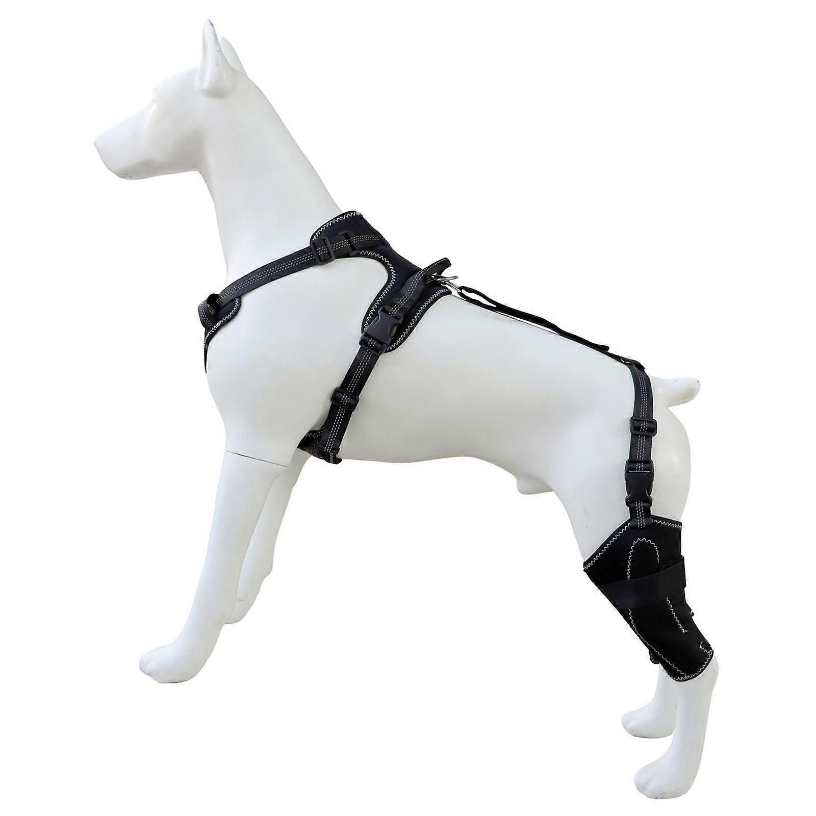 Easyly Clean Dog Leg Wraps With Flexible Size To Prevent Joint Strain During Exercise and Hiking  XL