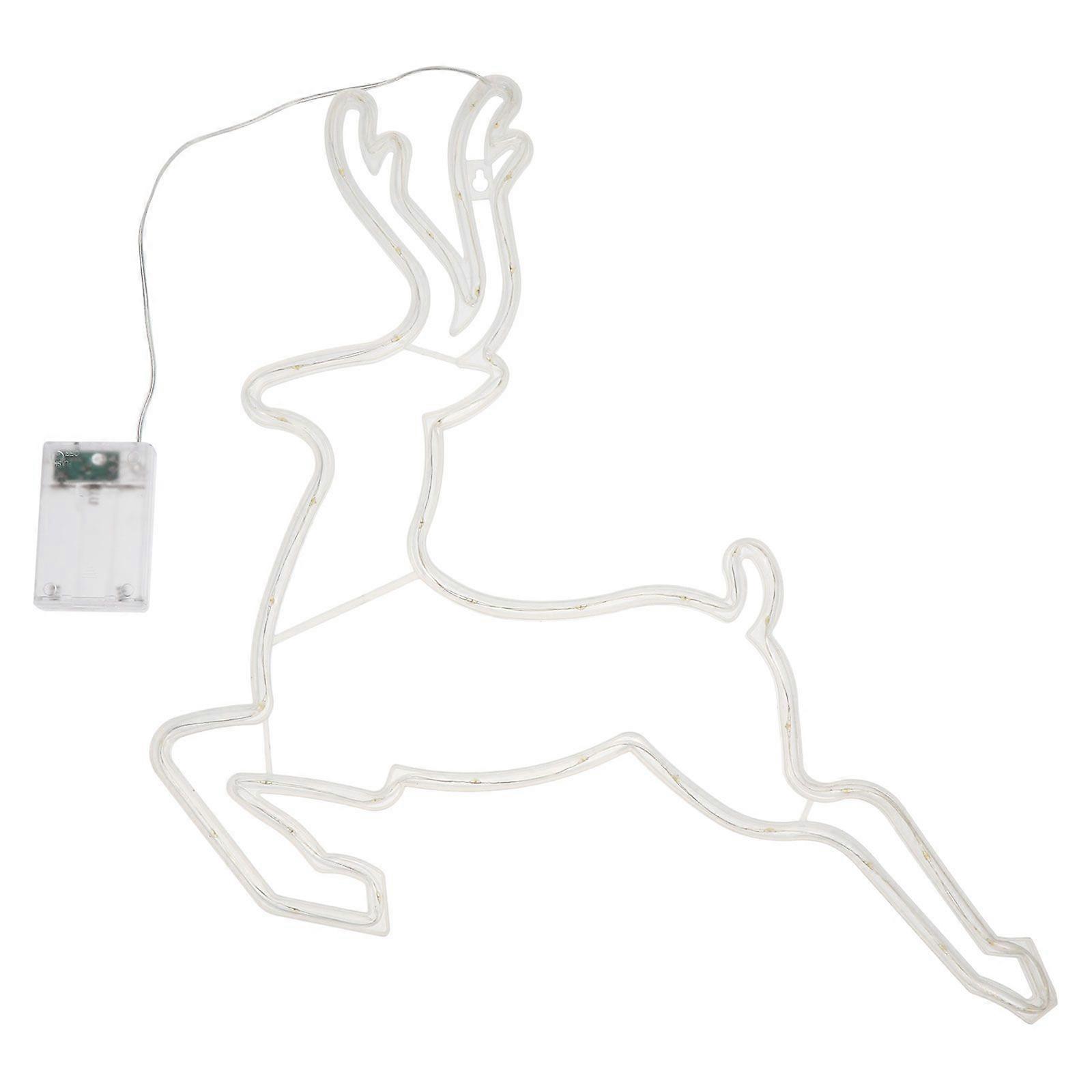 1Pc Christmas Elk Modeling Light Creative Indoor LED Light Decorative Lamp