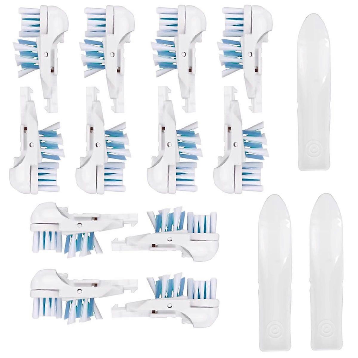 12 Electric Toothbrush Heads Replacement Sensitive Dual Clean Rotating Sets Fit for Power 4732