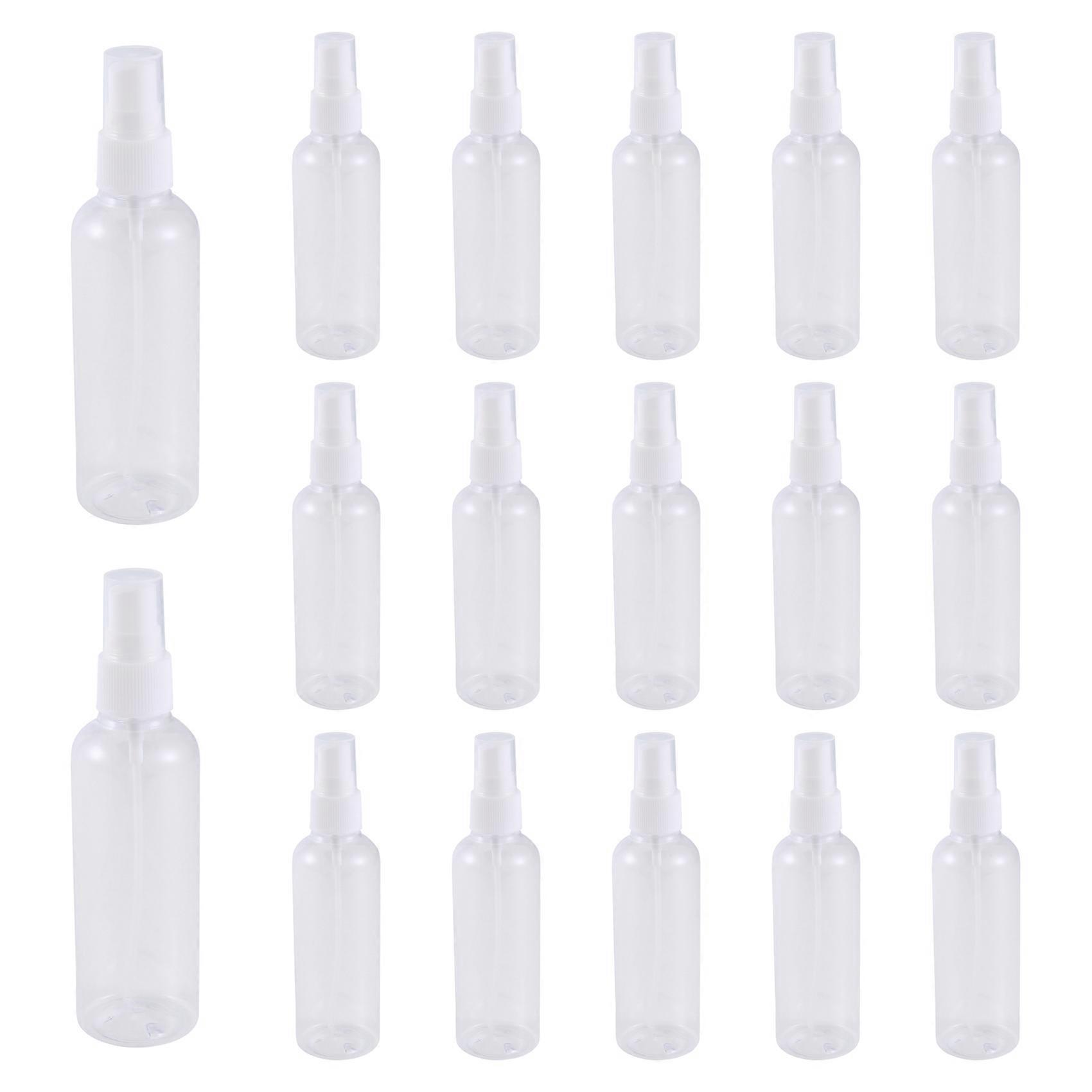 50PCS 100 Ml Transparent Plastic Perfume Atomizer Small MIni Empty Spray Refillable Bottle Travel Bottles Set