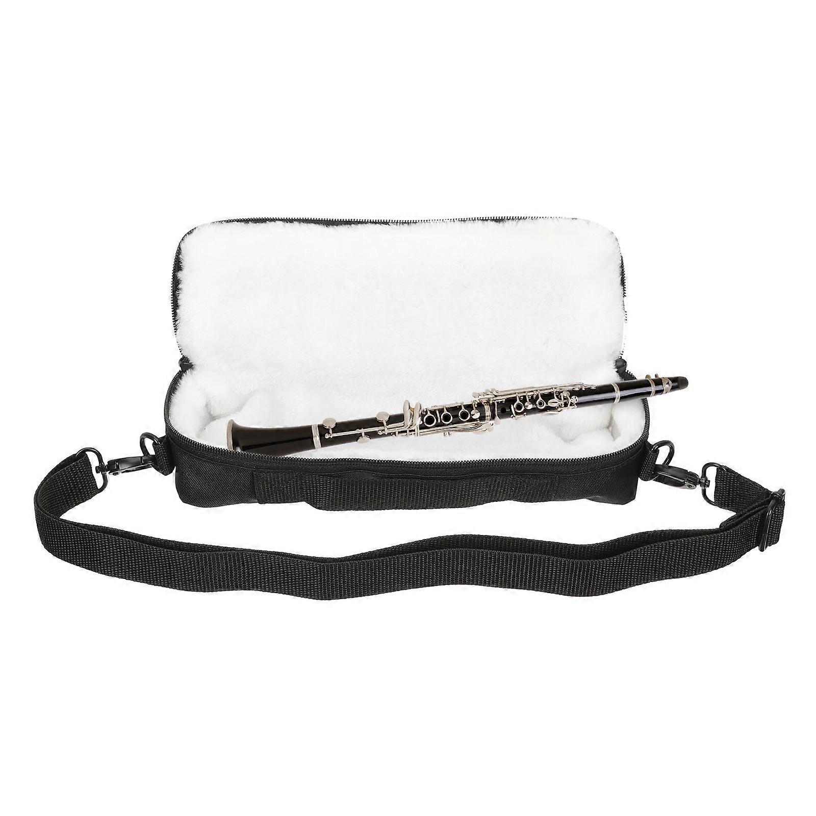 Canvas Plush Piccolo Storage Bag Wind Instrument Bag Piccolo Carrying Bag