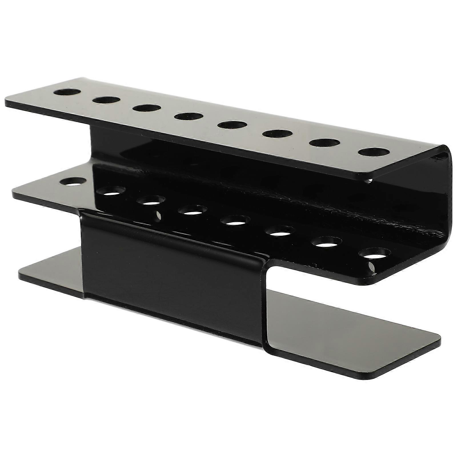 Black Acrylic Dart Wall Rack for Workout Training 1Set Indoor Storage