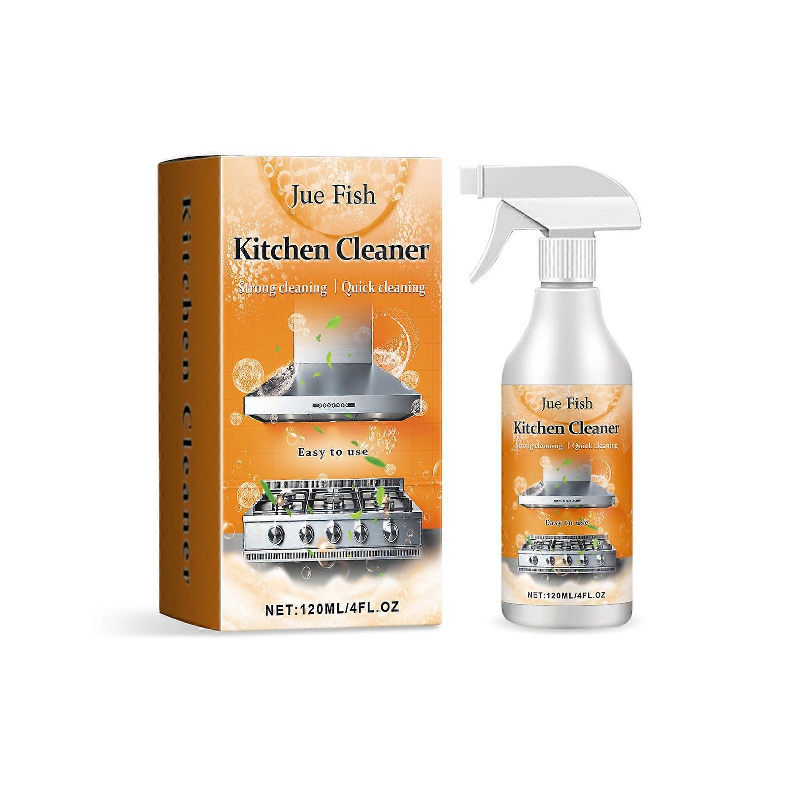 Jue-Fish Multi-Purpose Foam Cleaner Cleans Grease And Dirt From Kitchen Countertops