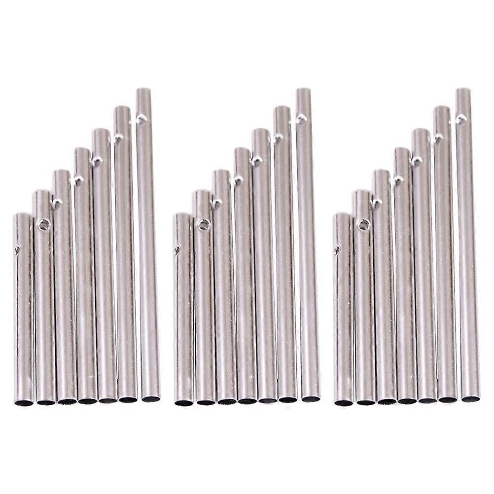 21 PCS Kid Tools Wind Chime DIY Material Replacement Pipe Crafting Tubes Chimes