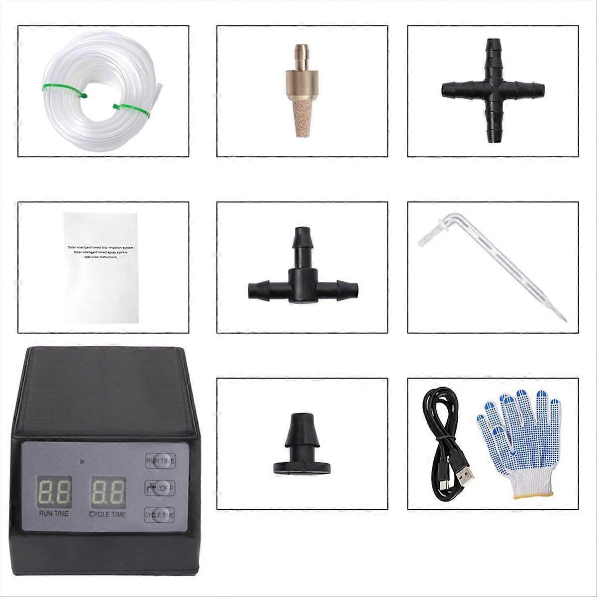 Solar Timed Automatic Watering Device, Smart Watering Device