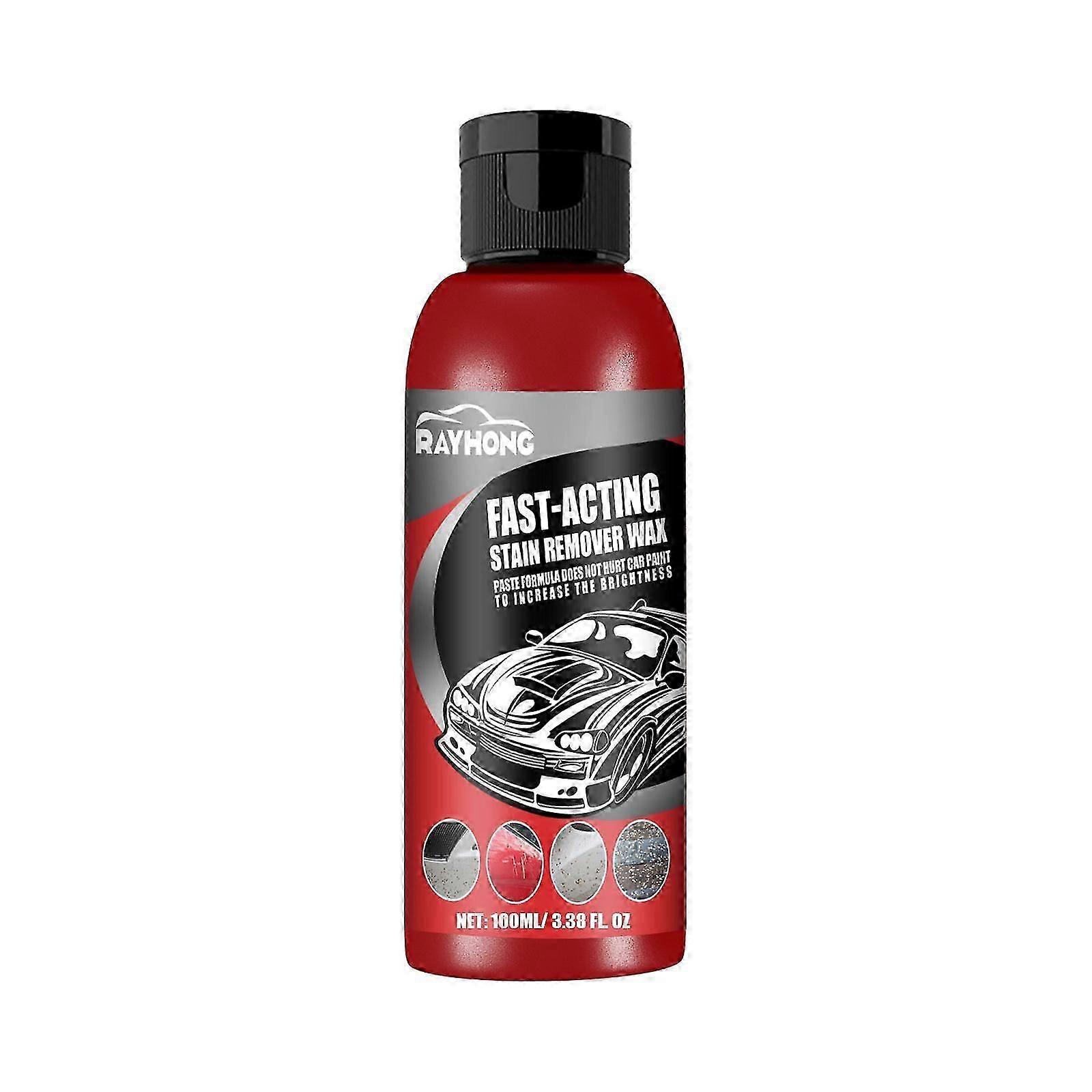 Effective Car Stain Removal Wax - Easy to Use, Protects & Restores Shine, 100ml