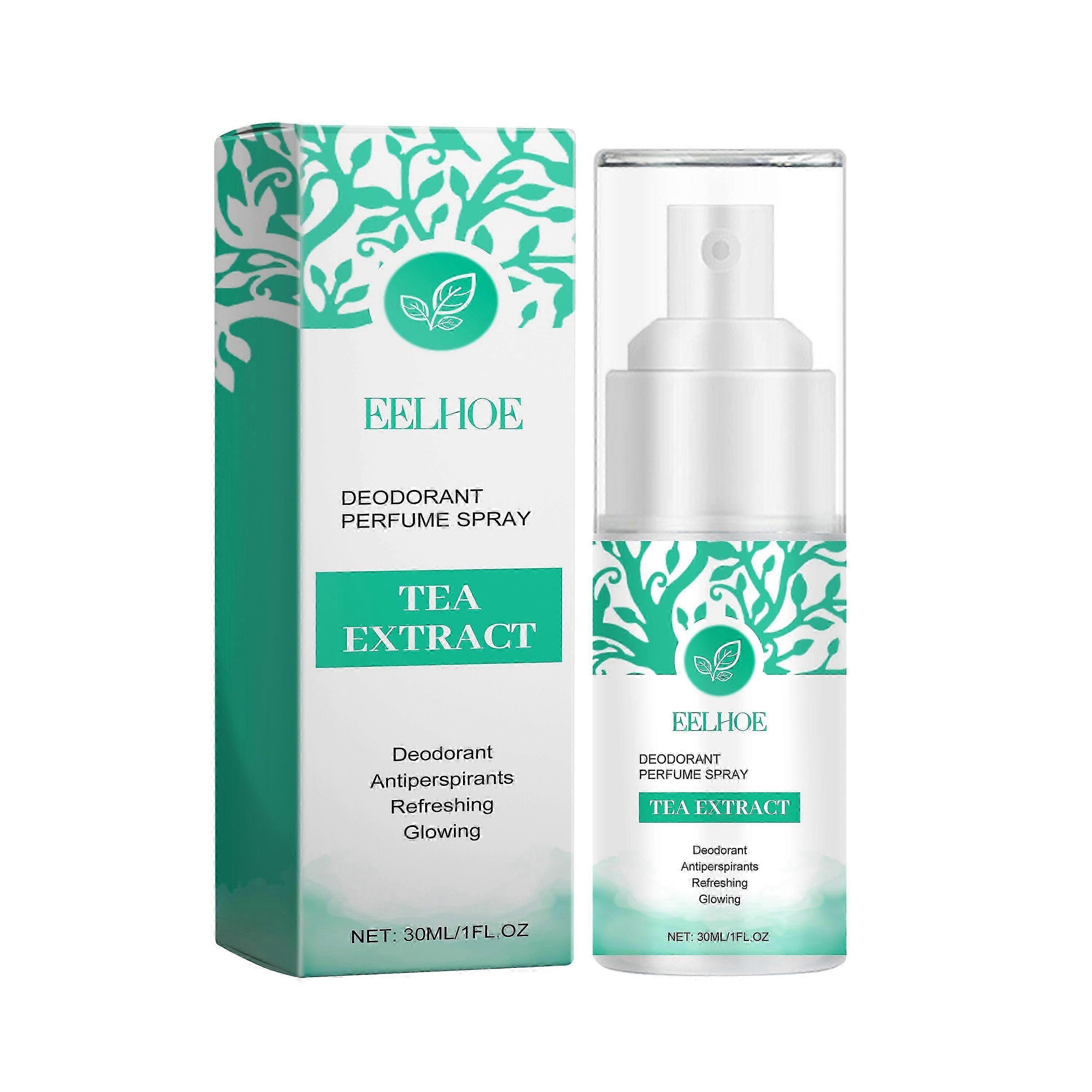 Green Tea Deodorant Spray - Long-Lasting, Refreshing, Skin-Friendly Formula for Sensitive Skin