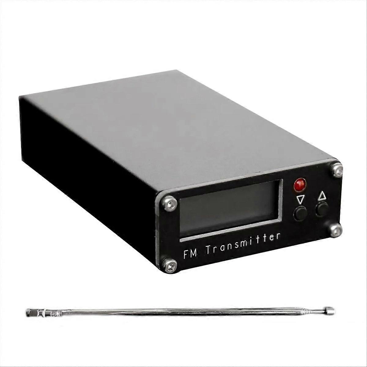 2KM FM Transmitter 76-108Mhz Digital Display 0.5W Stereo Transmitter