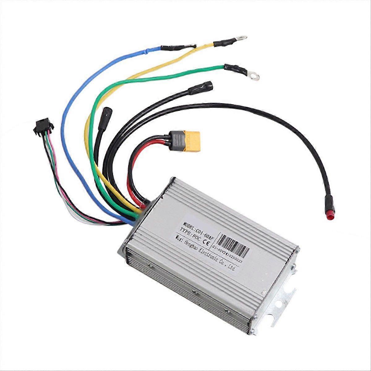 For 60V Electric Scooter Sub Controller Upgraded Accessories Part Rear Wheel Auxiliary Controller