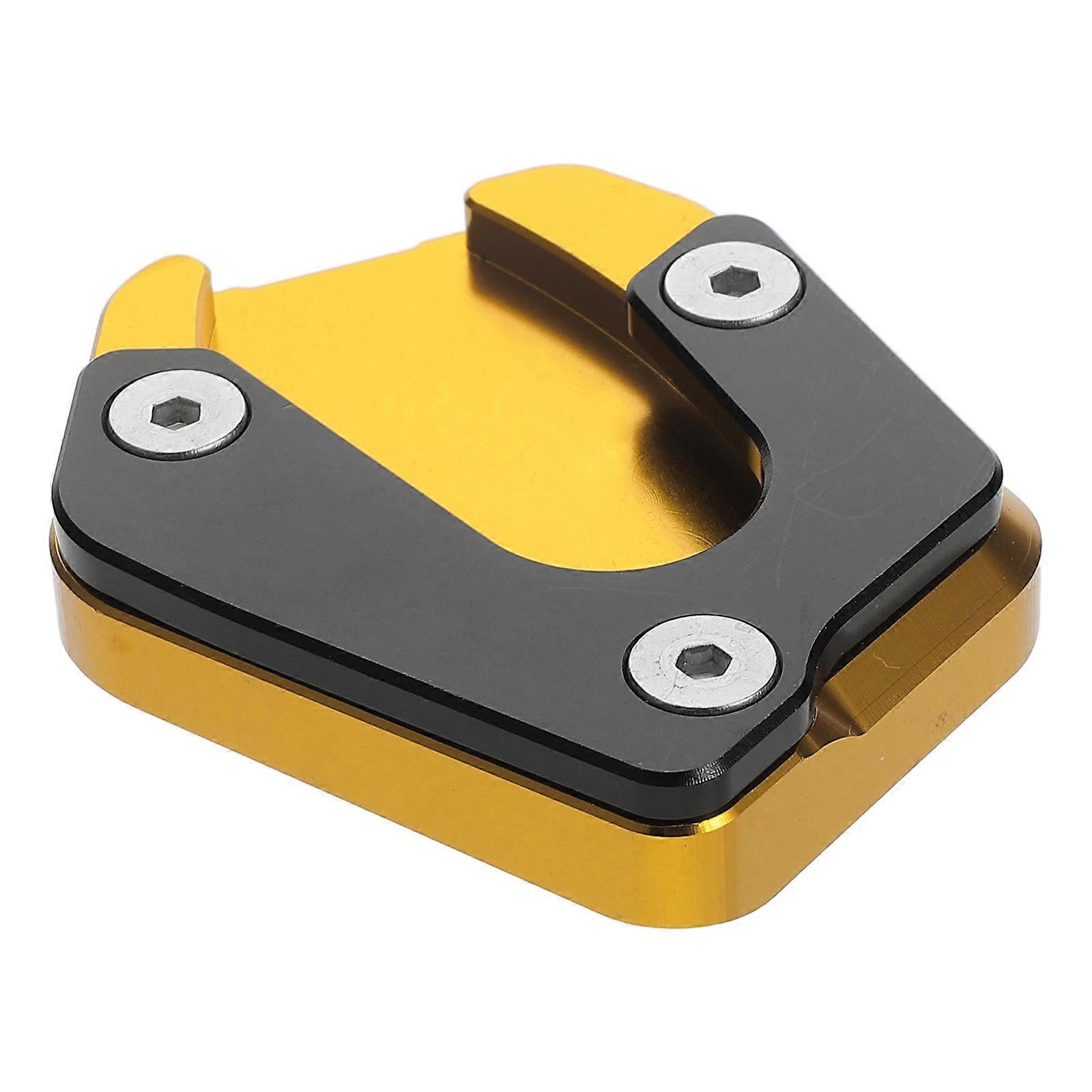 Motorcycle Kickstand Pad for Side Stand Support 3Pcs Multi Color Aluminum