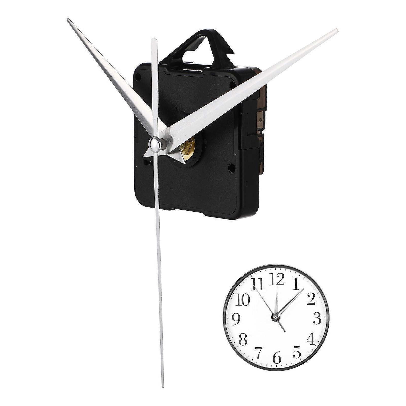 Silent Clock Mechanism Replacement Wall Clock Movement Kit 10Pcs Set