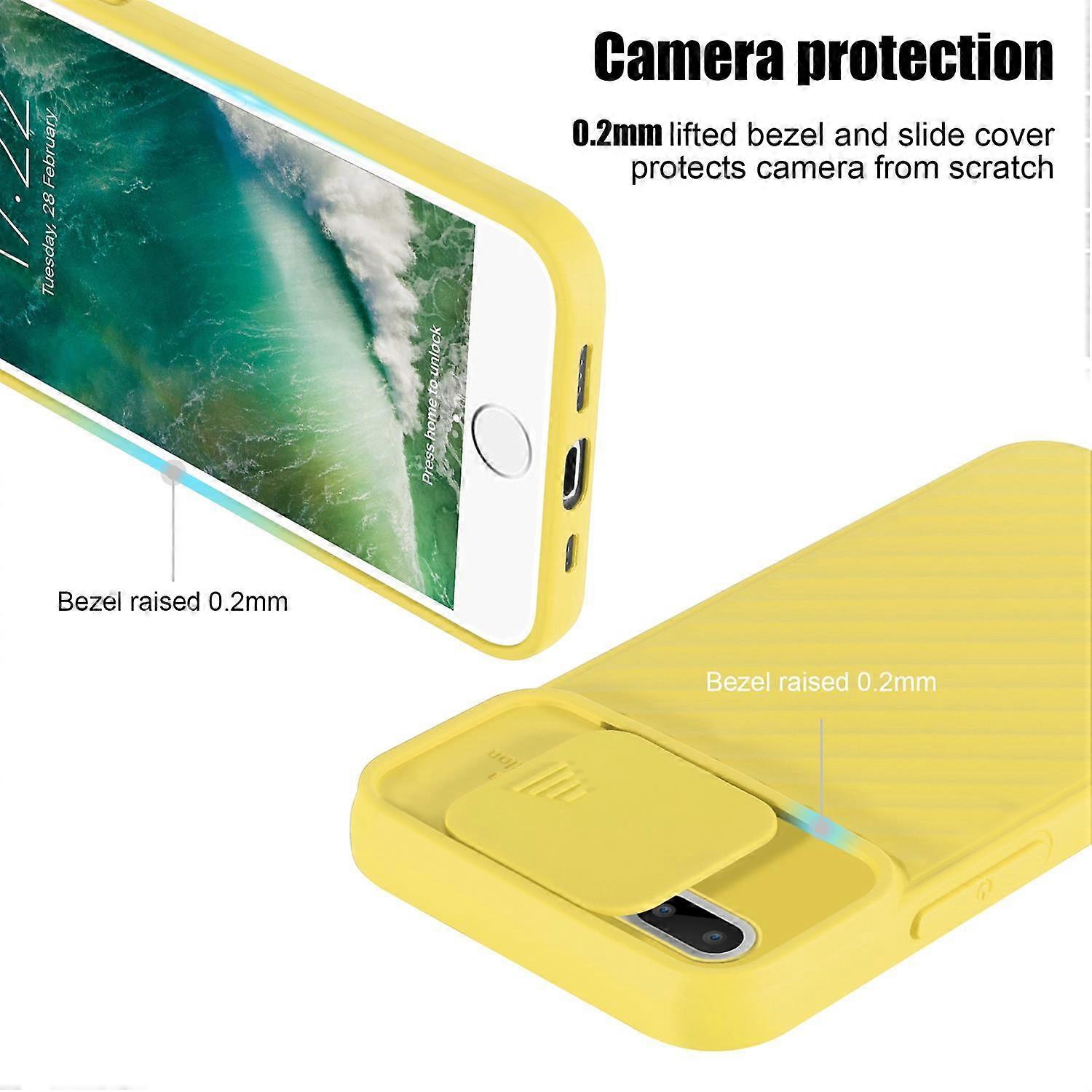 Protective Case iPhone 7 PLUS / 7S PLUS / 8 PLUS Case TPU - with Camera Protector