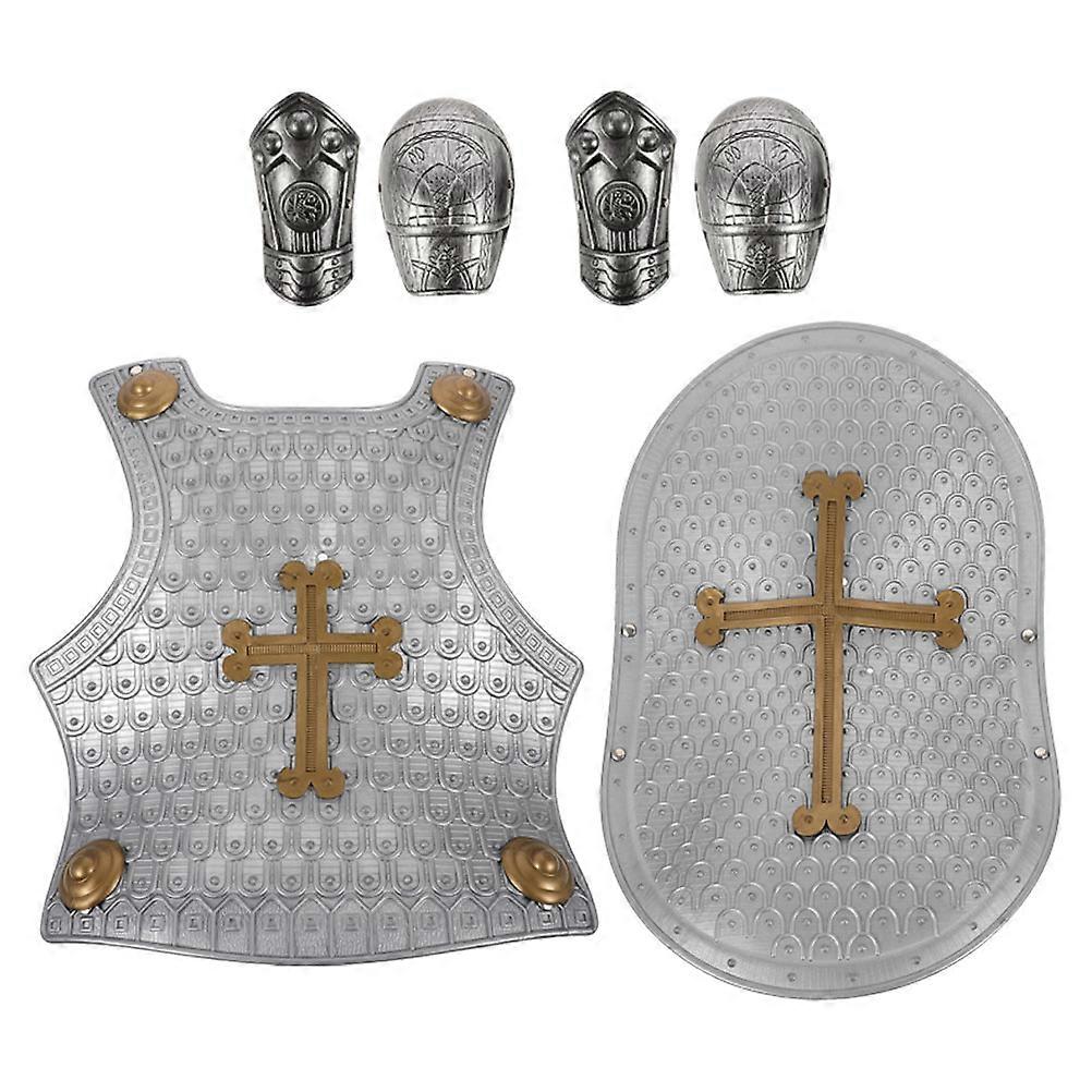 Assorted Color Toy Shield Armour Set for Children Play 1Set