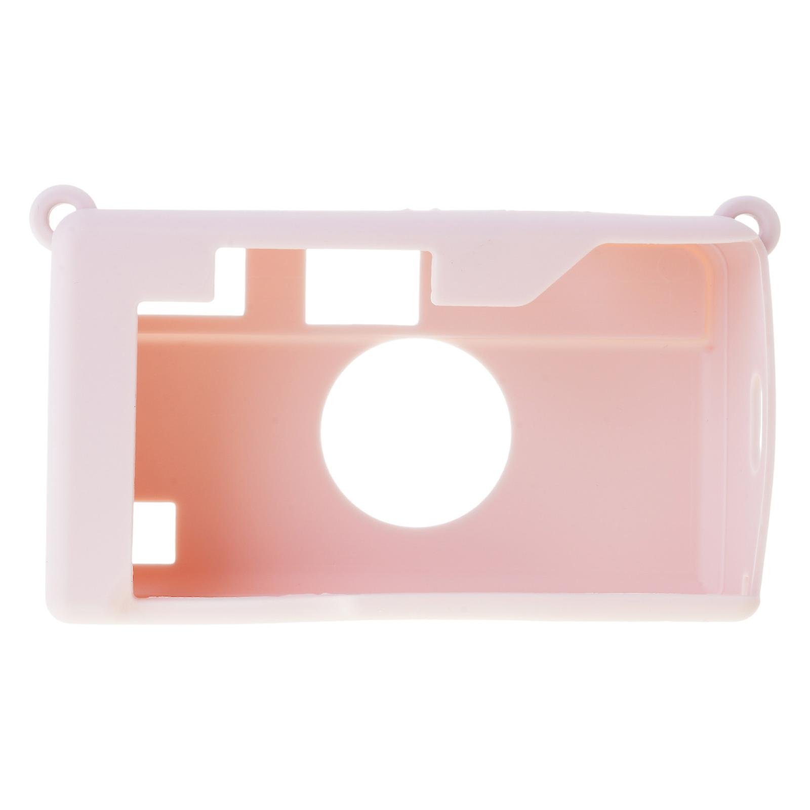 Silicone Case for H35 Film Camera Soft Silicone Protective Cover Camera Shell Cover for H35 Film Camera Accessories  Pink