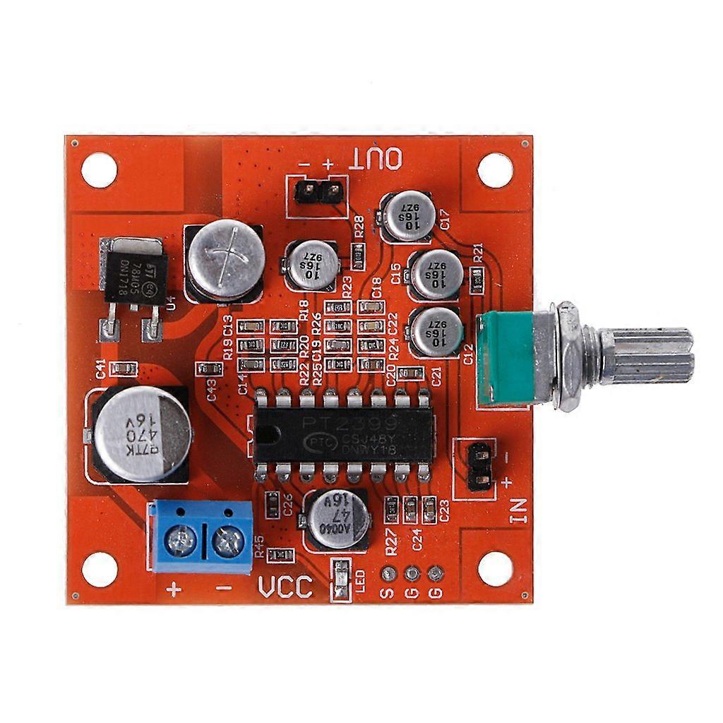 PT2399 Plate Reverb Board Classic Audio Effect Module Wide Voltage DC 6V15V Without Preamp