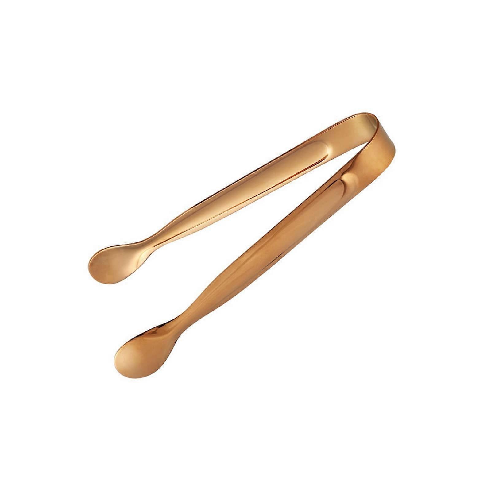 Mini Stainless Steel Kitchen Tongs with Ergonomic Grip and Hanging Loop for Cooking and Serving