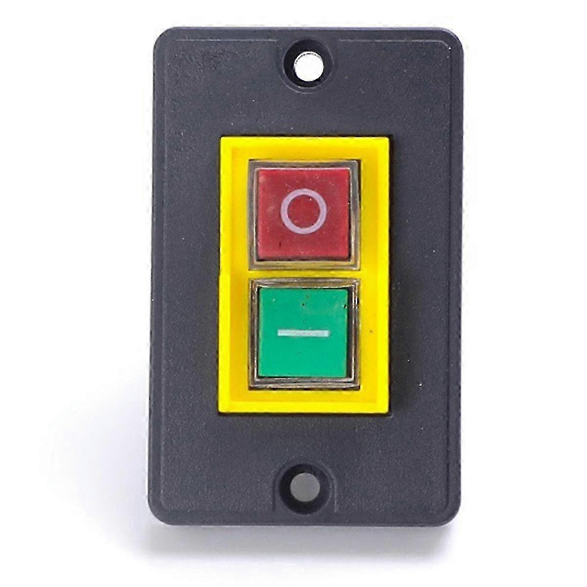 Waterproof button switches for AC250V 6A electromagnetic control