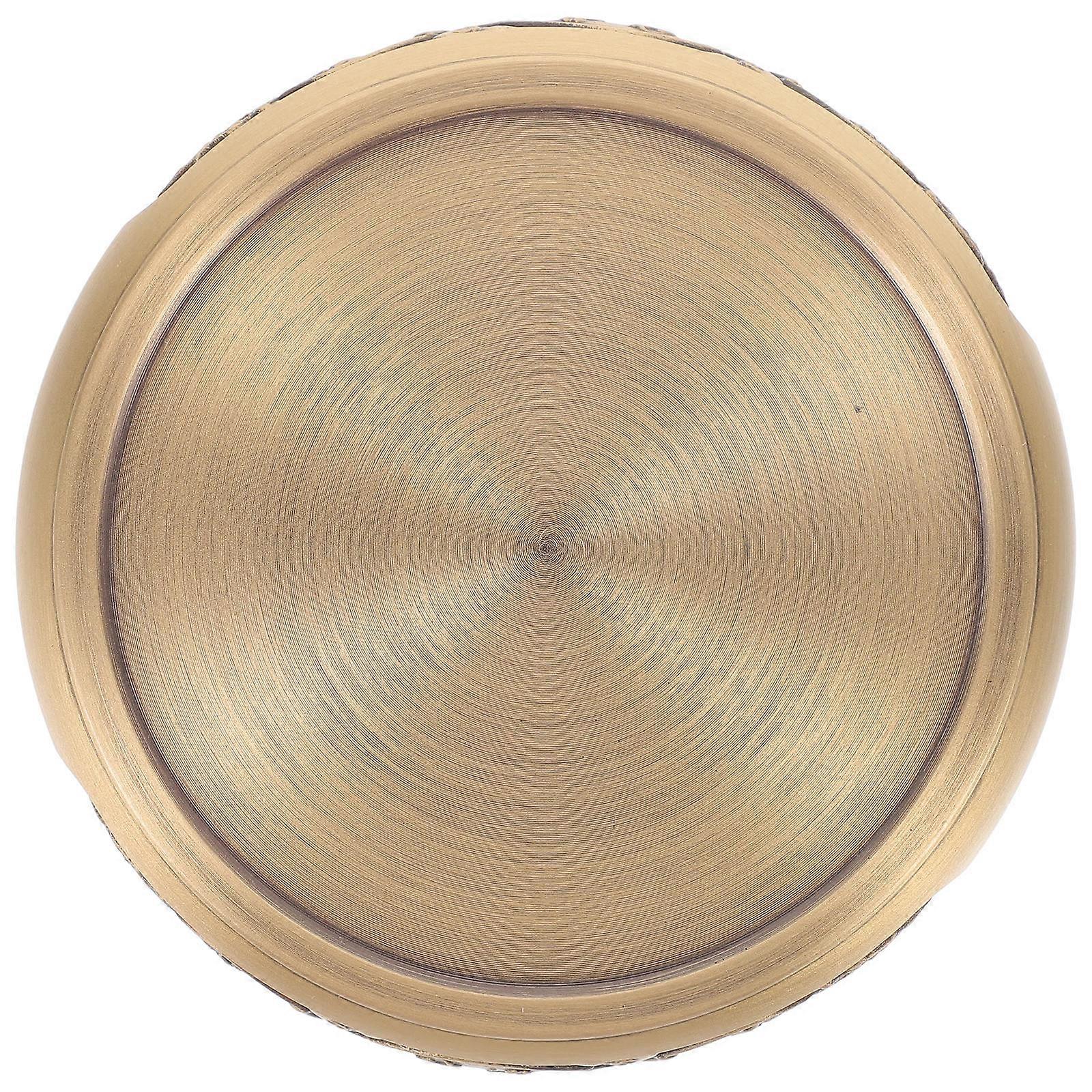 Coffee Copper Incense Burner Base for Desktop Decoration 1 Piece