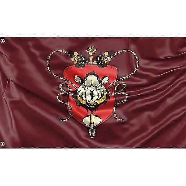 Heraldic Element With Hog Flag Pattern 434