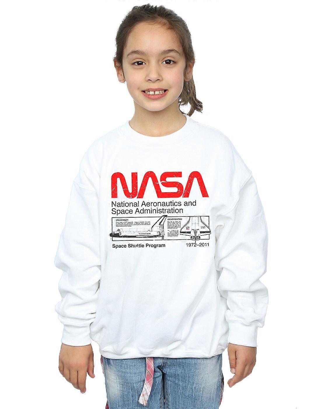 La NASA filles classique navette spatiale Sweatshirt