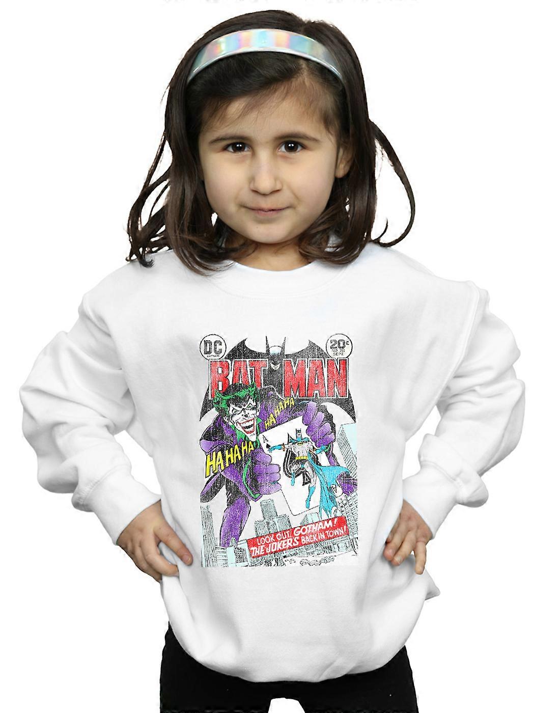 DC Comics niñas Batman Joker naipes cubierta sudadera