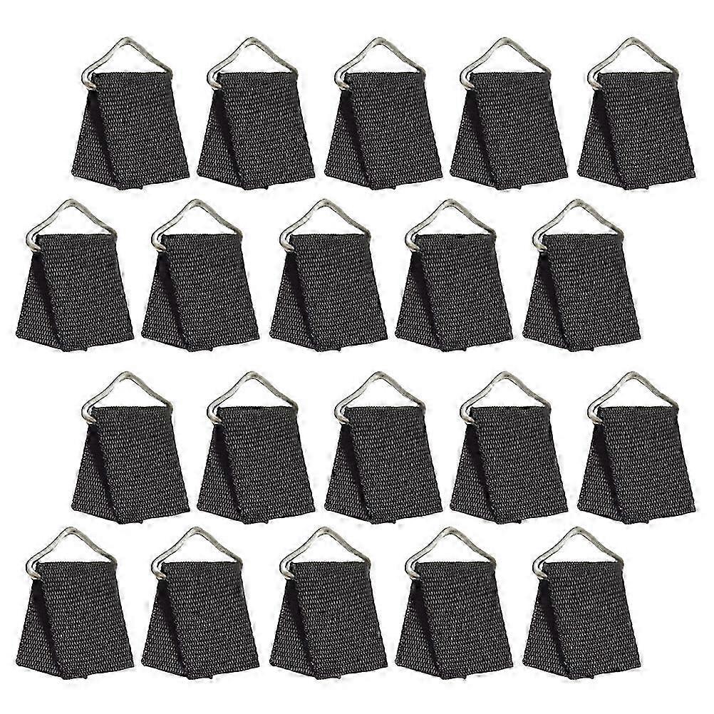 Replaceable Triangle Buckles Portable Trampoline Parts for 40Sets