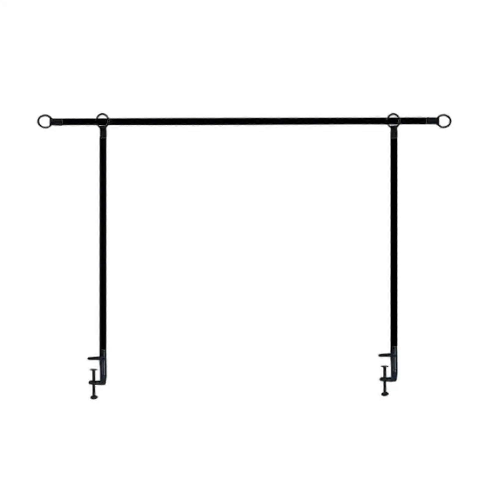Adjustable Balloon Arch Stand for Table with Stable Clamps, Reusable Frame for Weddings, Black