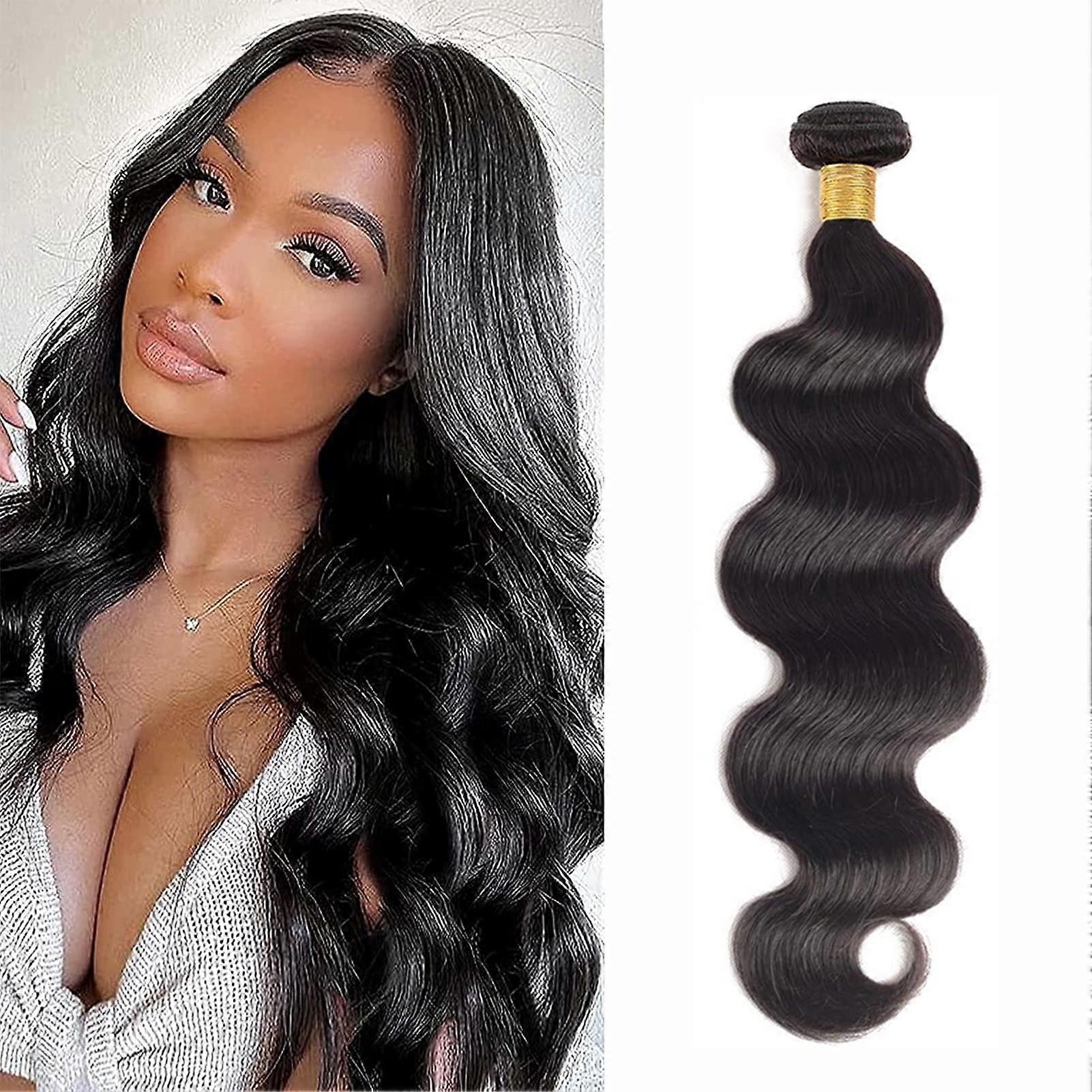 20 Inch Brazilian Body Wave Bundle 10A Grade Unprocessed Virgin Human Hair Extensions Tangle Weft Single Bundle