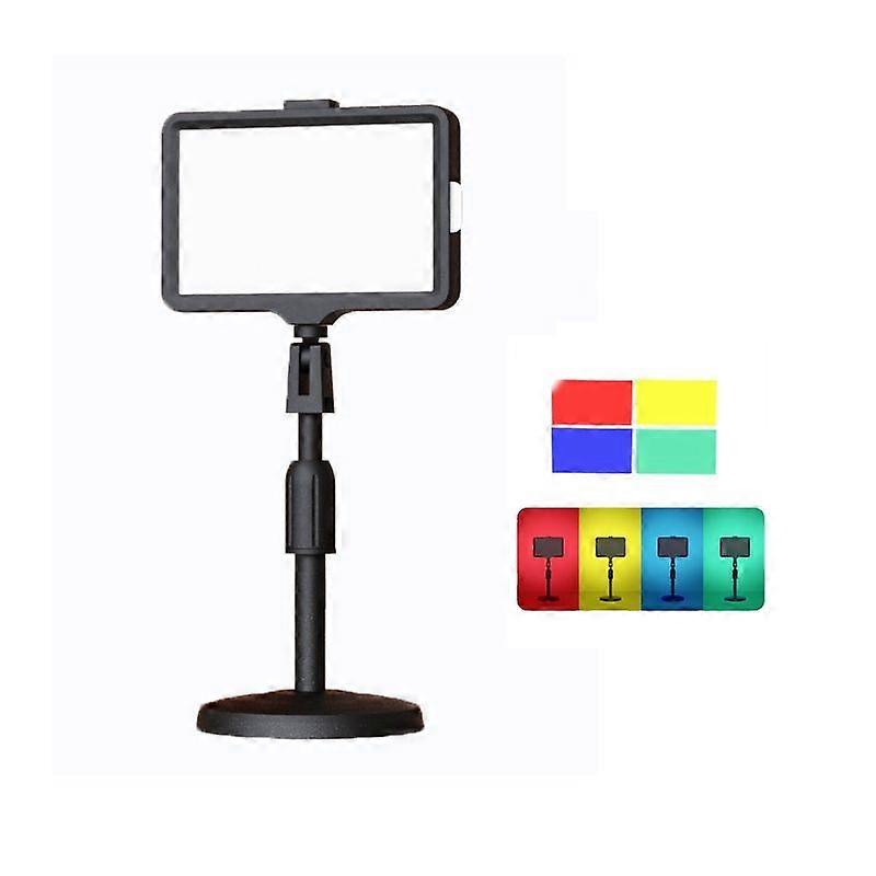 8 Inch Flat-panel Live Fill Light,Spec: 30cm Bracket 30cm Bracket