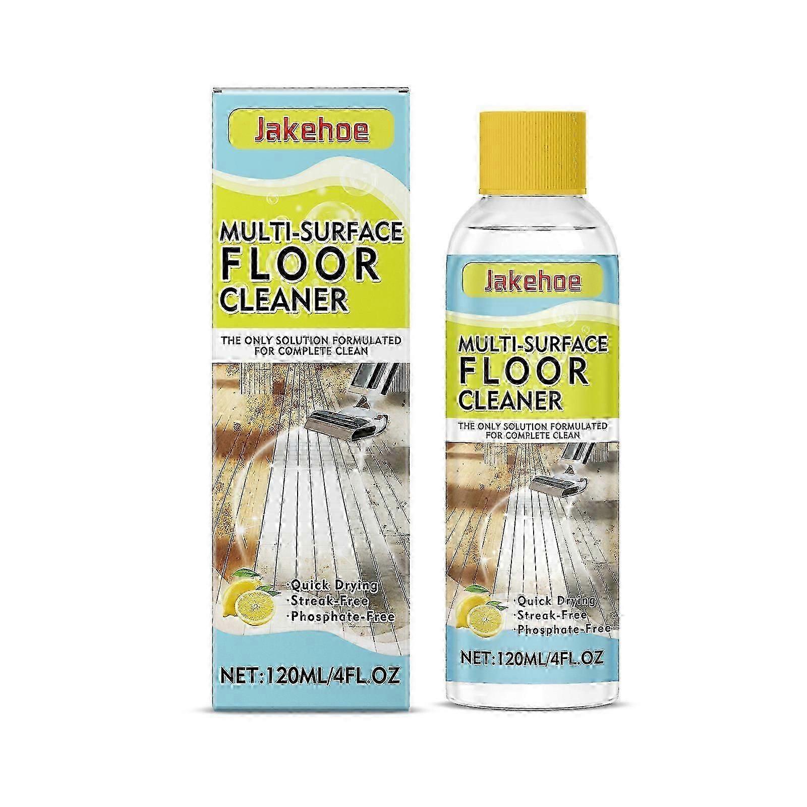 Multi-Surface Cleaner - Strong Decontamination & Shine for Wood Floors, 120ml