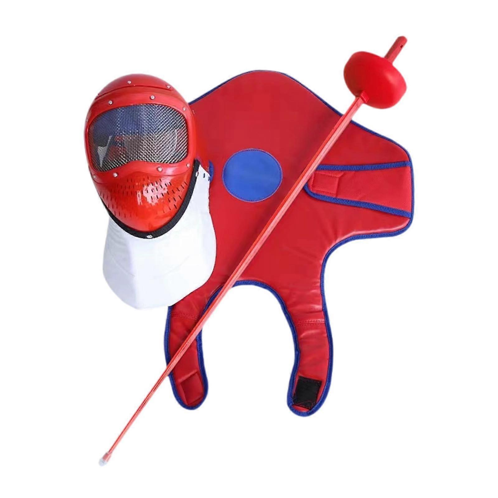 Fencing Training Set with Interactive Sound Foil and Breathable Mesh Mask for Beginners