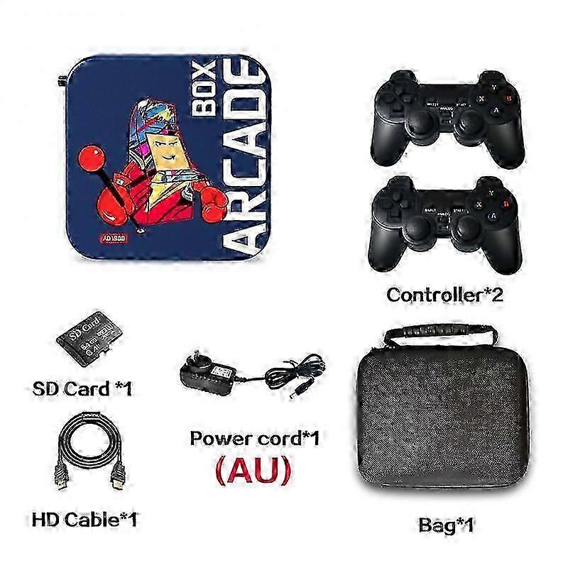 Retro Arcade Game Console 64GB - 33,000+ Preloaded Games Emulators 4K HDMI