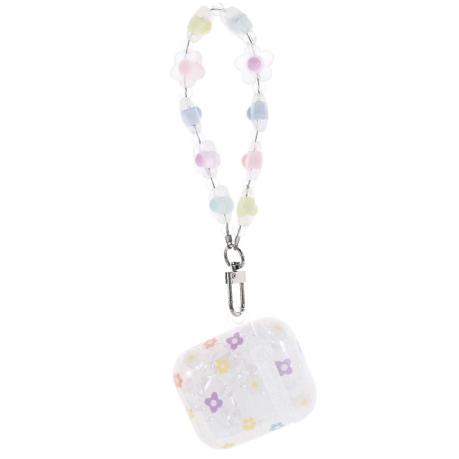 Tpu Earphone Protective Case for Wireless Earbud with Bracelet Lanyard