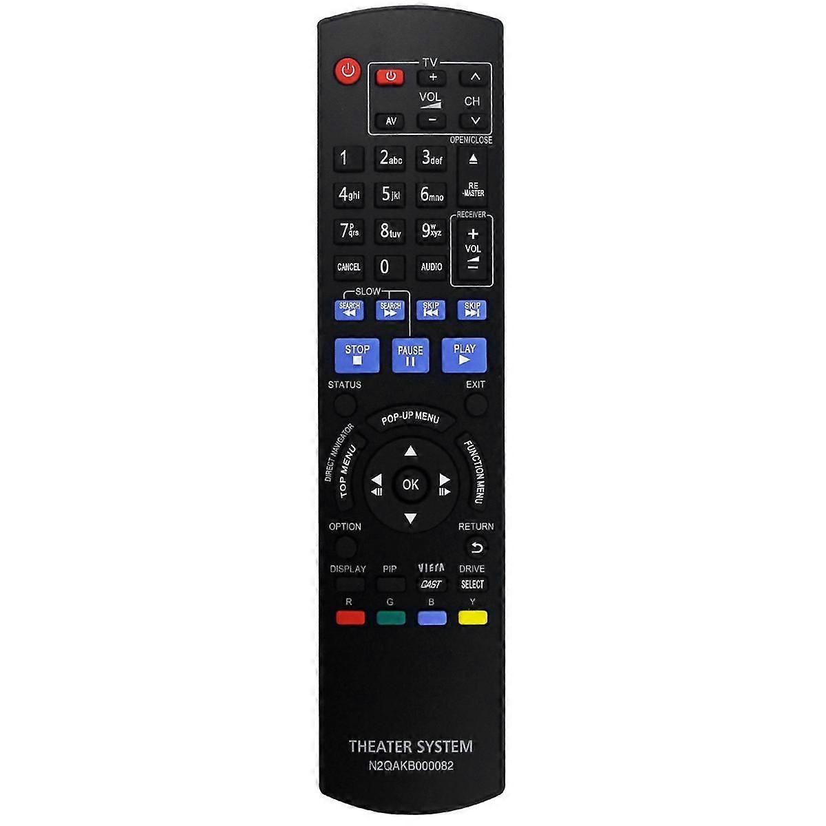 Replace N2QAKB000082 Remote Control for Blu-Ray Disc Player DMP-BD65 Dmp-BD45