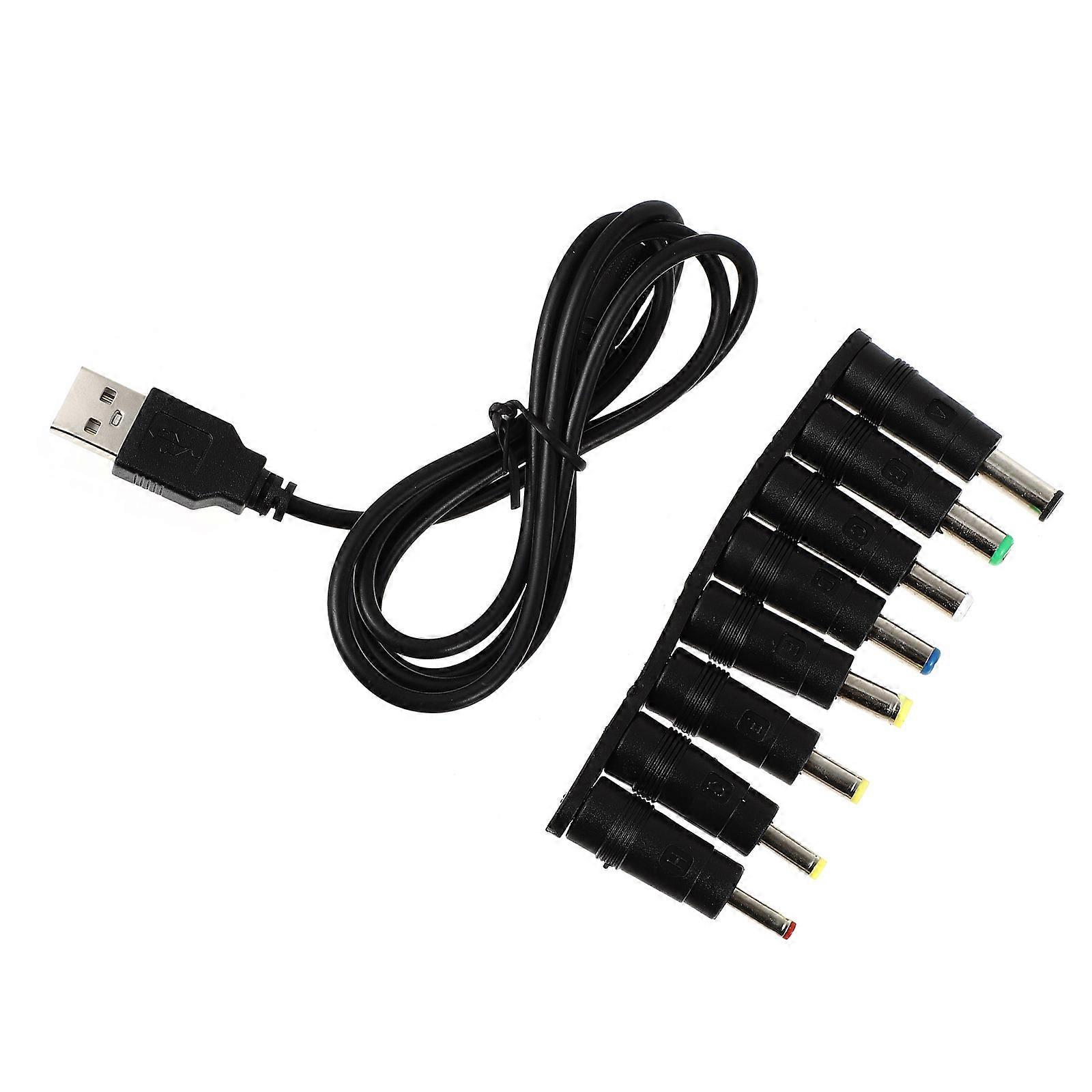 Dc Adapter USB to Dc Power Cable for Multipurpose Use 3Sets