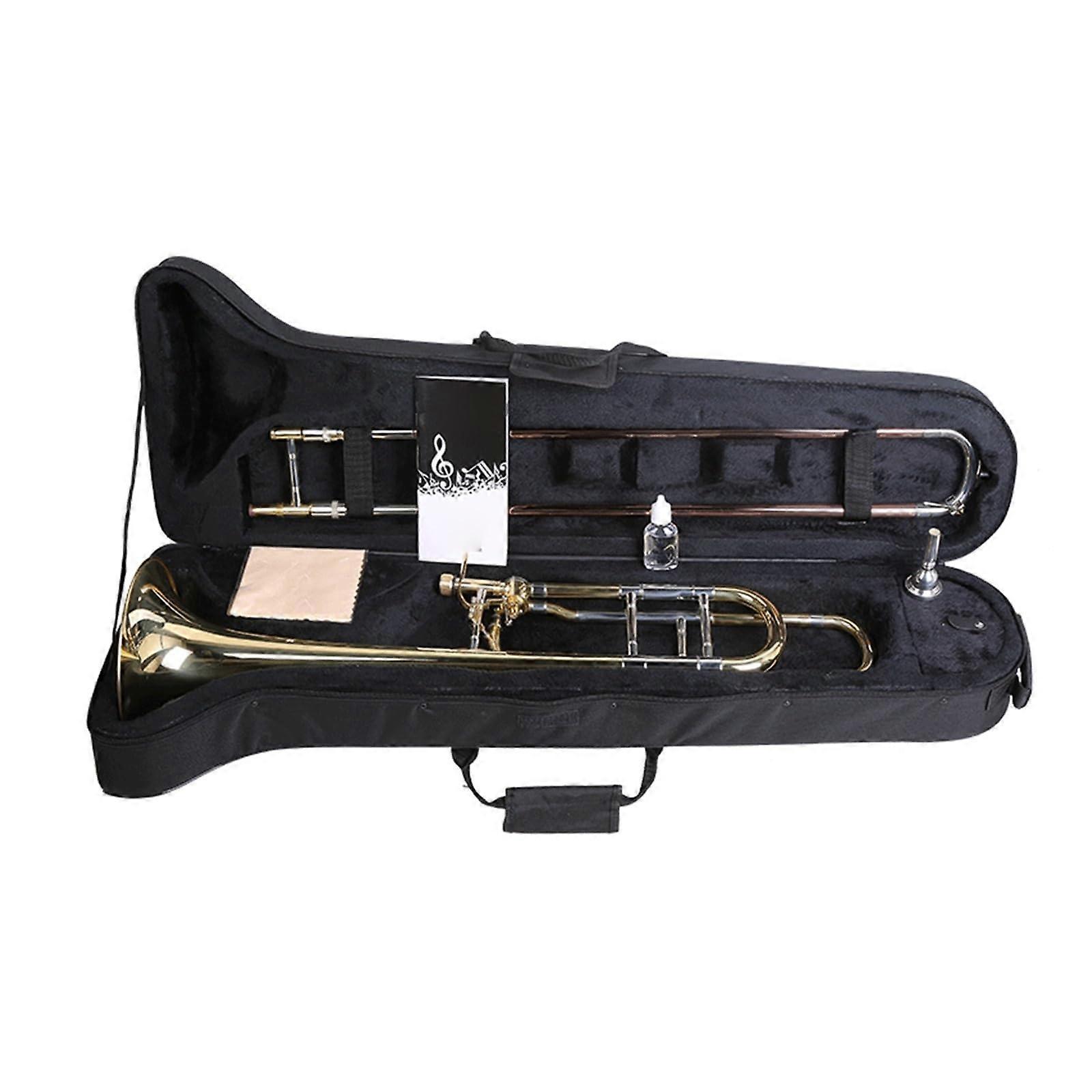 Trombone for Beginners with Durable Construction, Clear Tone and Smooth Slide for Students