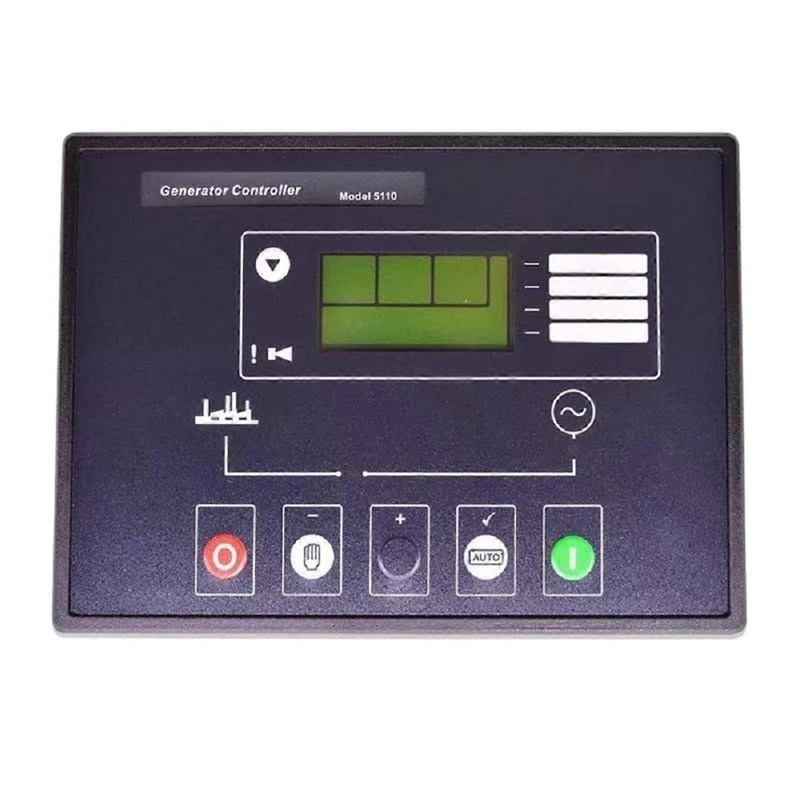 Generator Auto Start Control Module with Mains Failure Detection and Engine Protection System
