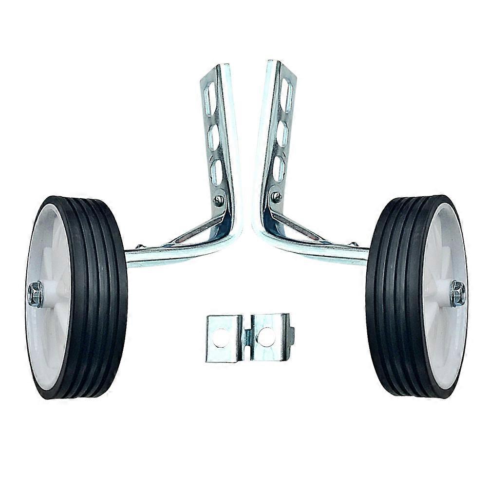 Roues stabilisatrices blanches pour vélo d'enfant