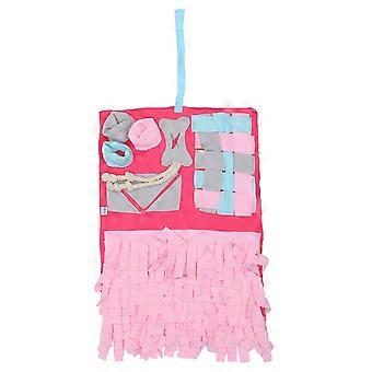 Dog Snuffle Mat Treat Dispenser Foraging Blanket Training 1Pcs Pink Cloth