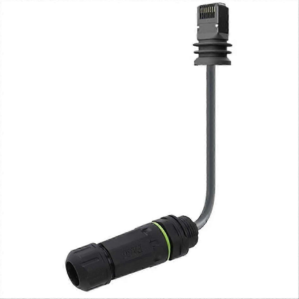 RJ45 Female to Female CAT6 Waterproof Ethernet Adapter | IP68 for Outdoor/Industrial Use