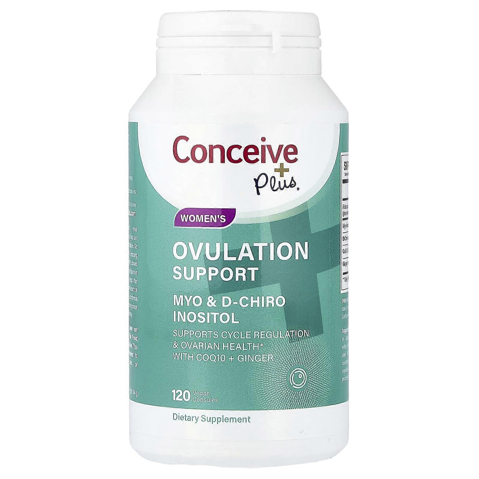 Conceive Plus, Women's Ovulation Support, 120 Vegan Capsules