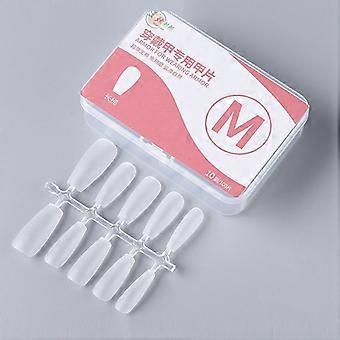 10pairs Of 100pcs/Box False Nails Tip Long Ladder M