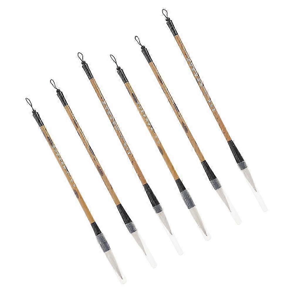 6Pcs Multi-Function Calligraphy Brush Writing Practice Brush compatible with Painting